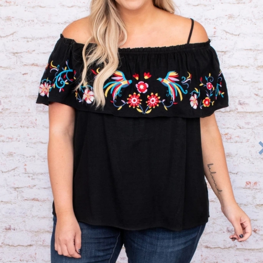 Off the shoulders top